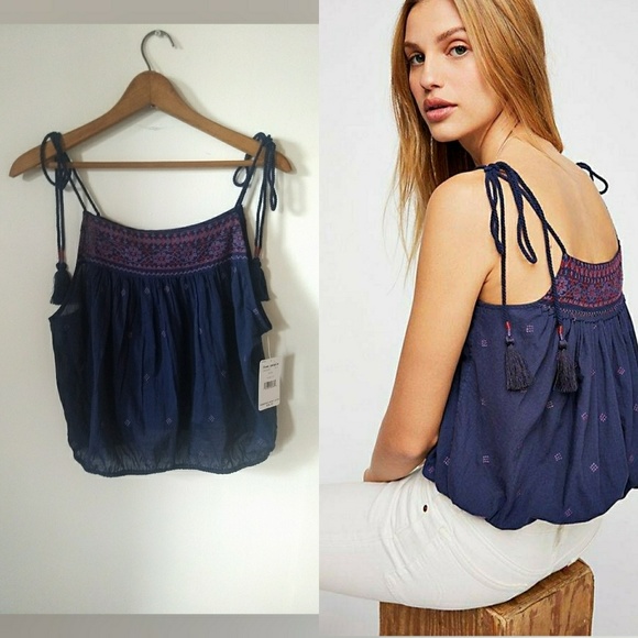 Free People Tops - NWT Free People Eternal Love Embellished Top M